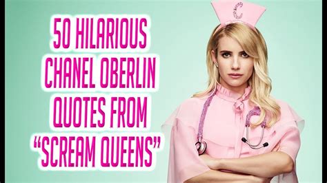 chanel oberlin quotes dead|Chanel number 1 scream queens.